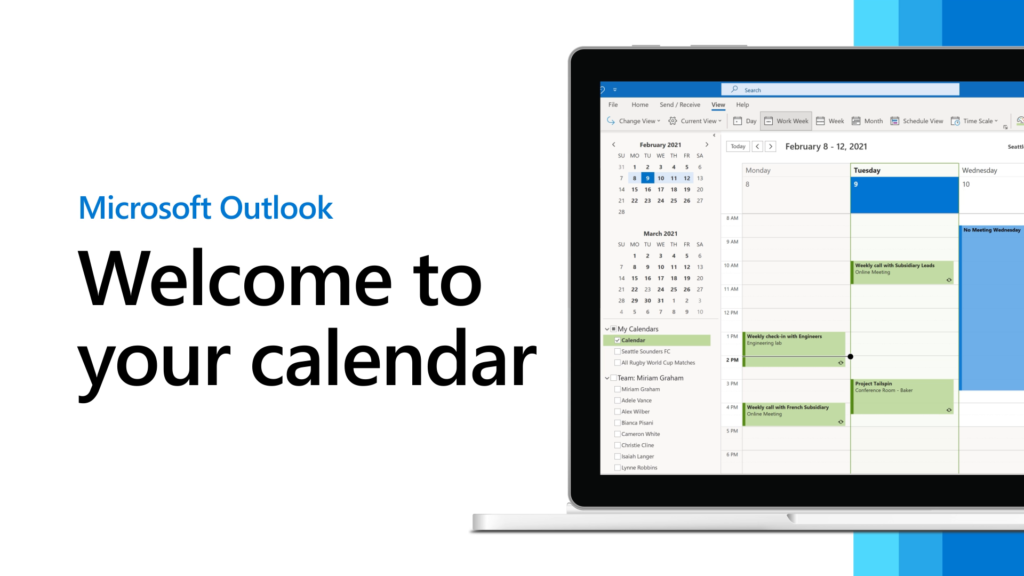 Microsoft Outlook Calendar